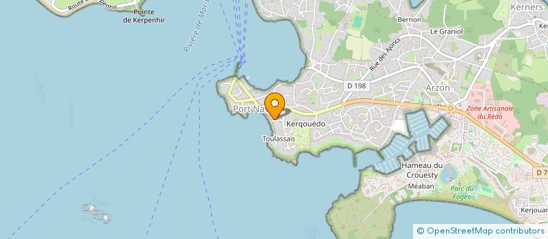 localisation de l'entreprise GML  ARZON