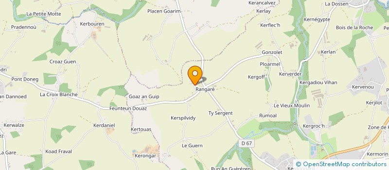 localisation de l'entreprise GML  GOUDELIN