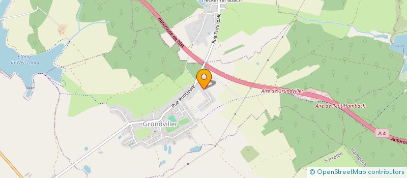 localisation de l'entreprise GML HABITAT  SAINT-JEAN-ROHRBACH