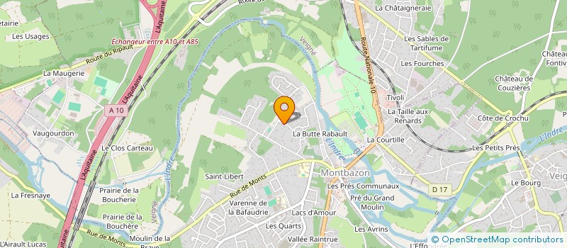 localisation de l'entreprise GMLC  MONTBAZON