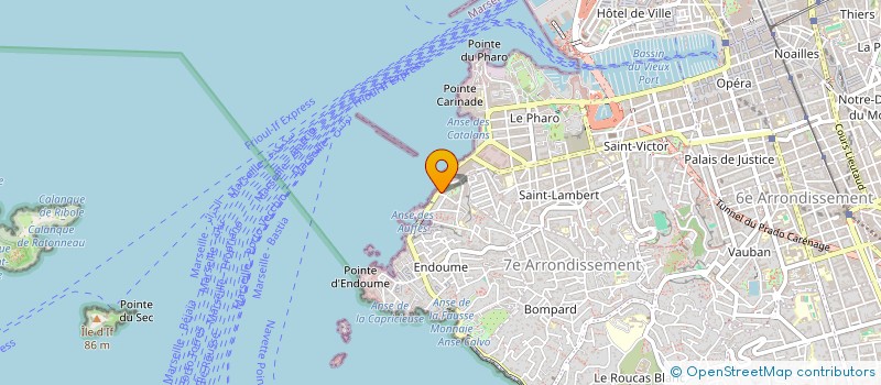 localisation de l'entreprise GMLS à MARSEILLE