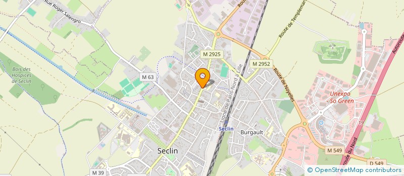 localisation de l'entreprise GMLVL  SECLIN