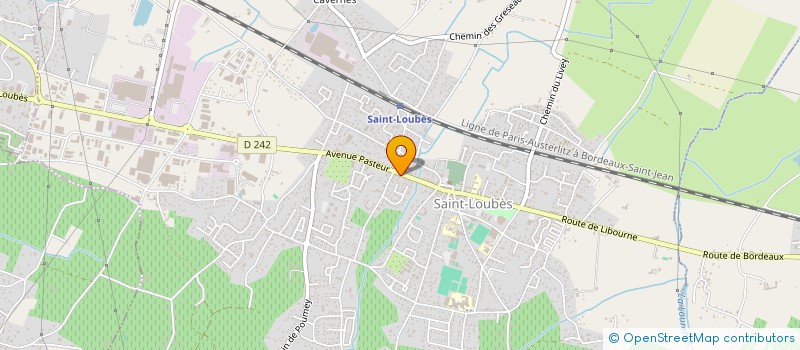 localisation de l'entreprise GMM IMMO  SAINT-LOUBES