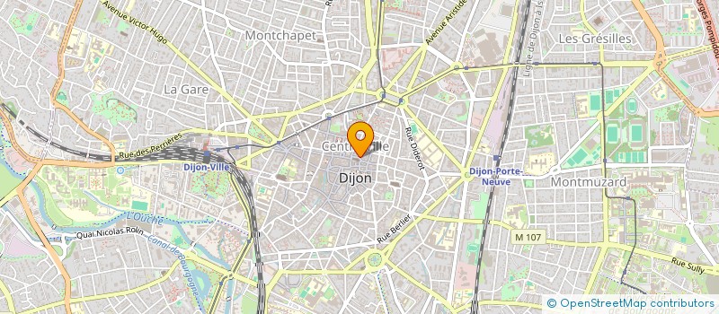 localisation de l'entreprise GMN à DIJON
