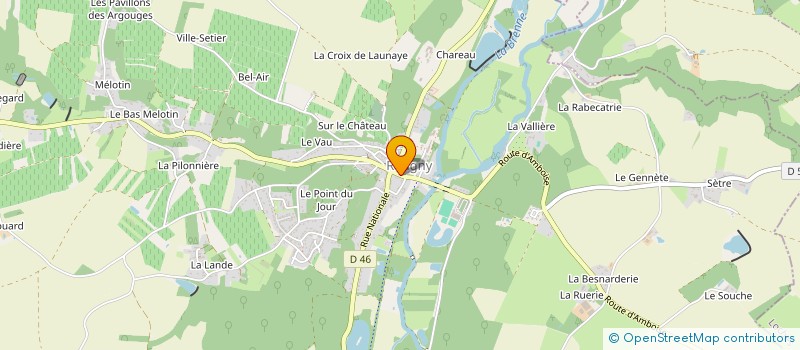 localisation de l'entreprise GMN GROUP  REUGNY