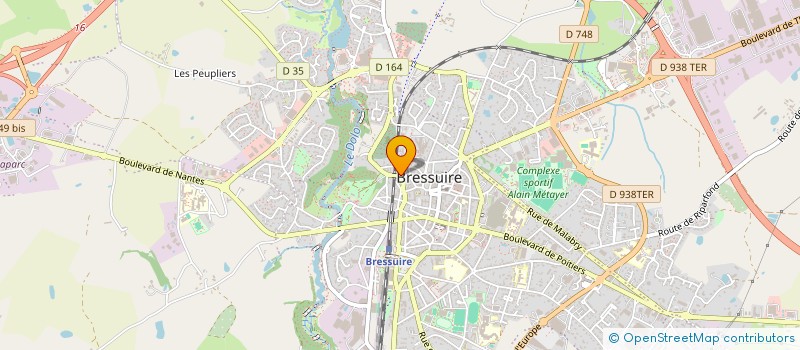 localisation de l'entreprise GMN LOCATIONS  BRESSUIRE