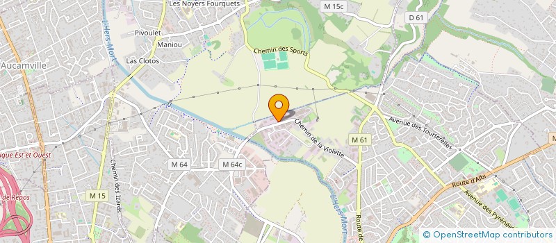 localisation de l'entreprise GMO SERVICES à CASTANET-TOLOSAN