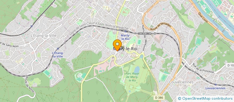 localisation de l'entreprise GMOBILIER à MARLY-LE-ROI
