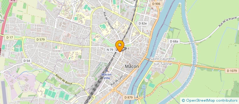 localisation de l'entreprise GMOT  MACON