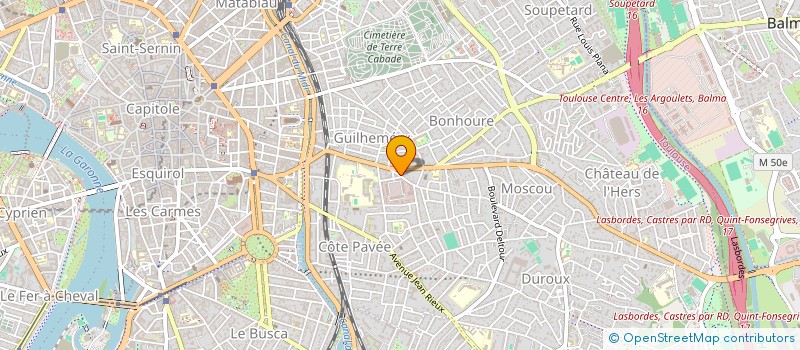 localisation de l'entreprise GMOX à TOULOUSE