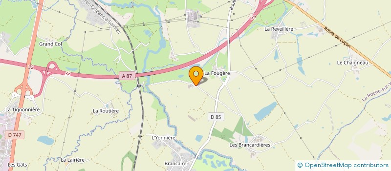 localisation de l'entreprise GMP à LA ROCHE-SUR-YON