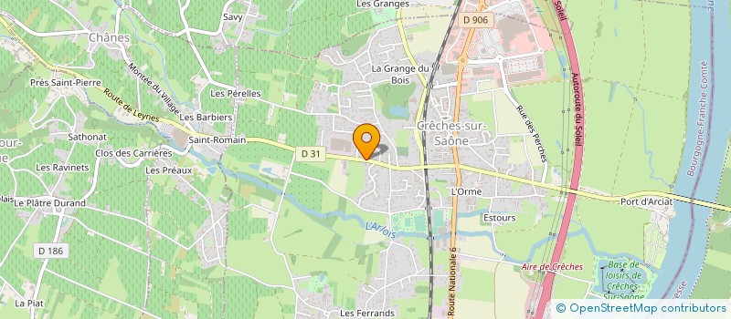 localisation de l'entreprise GMP CLASSIC à CRECHES-SUR-SAONE