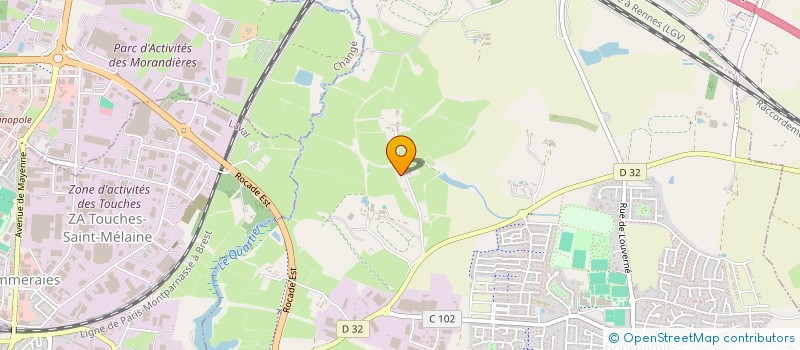 localisation de l'entreprise GMP MALO  BONCHAMP-LES-LAVAL