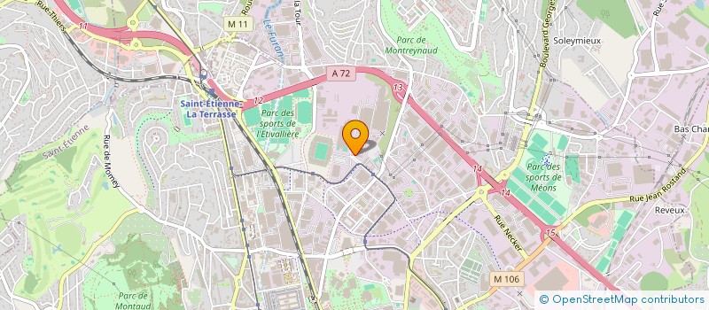 localisation de l'entreprise GMPC à SAINT-ETIENNE