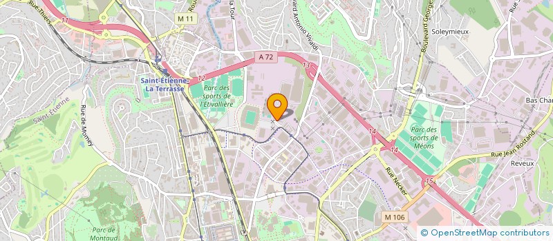 localisation de l'entreprise GMPC ROANNE  SAINT-ETIENNE