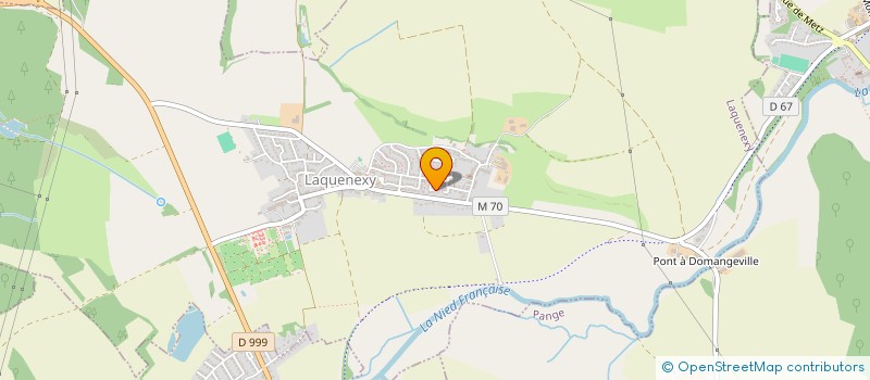 localisation de l'entreprise GMPM  LAQUENEXY