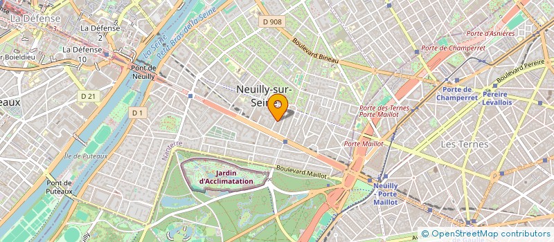 localisation de l'entreprise GMQBR à NEUILLY-SUR-SEINE
