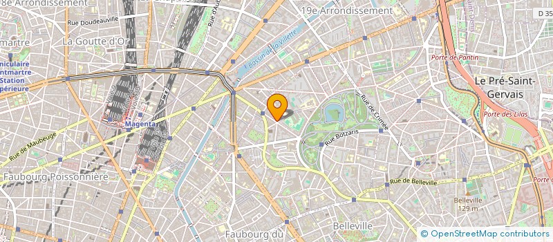 localisation de l'entreprise GMR  PARIS