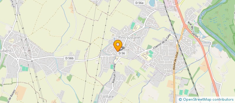 localisation de l'entreprise GMR-BATIMENT  PINS-JUSTARET