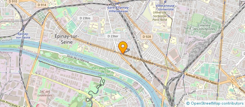 localisation de l'entreprise GMR COMPAGNIE à EPINAY-SUR-SEINE