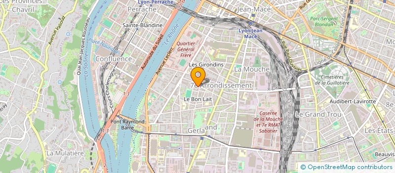 localisation de l'entreprise GMR CONSULT  LYON