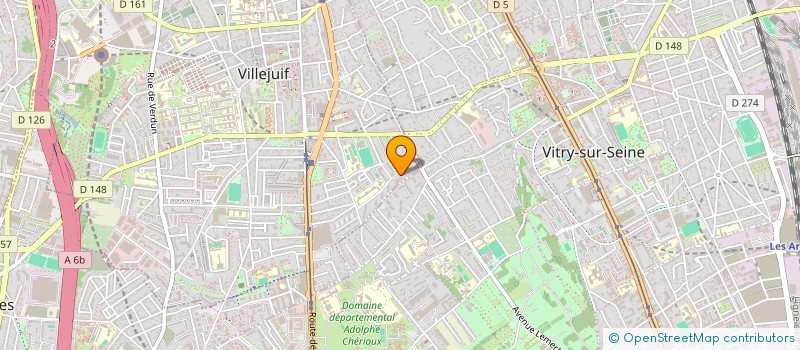 localisation de l'entreprise GMR LUXERY à VILLEJUIF