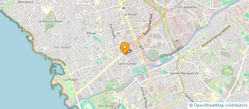 localisation de l'entreprise GMR OPTIQUE à MARSEILLE