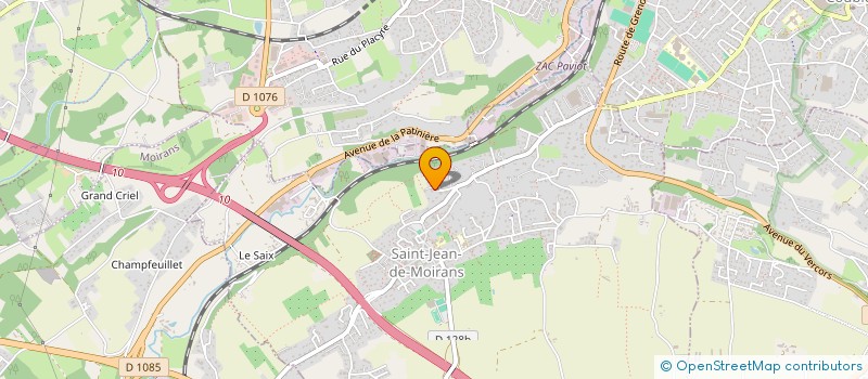 localisation de l'entreprise GMRE  SAINT-JEAN-DE-MOIRANS