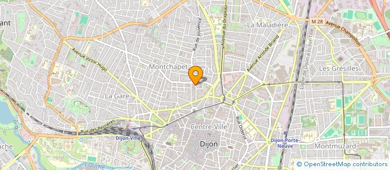 localisation de l'entreprise GMRG à DIJON