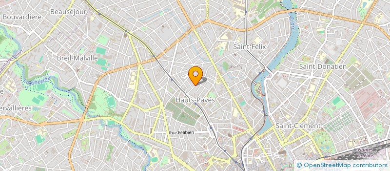 localisation de l'entreprise GMS à NANTES