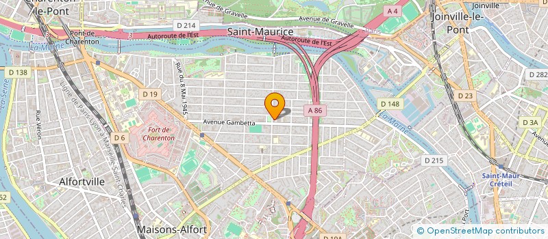 localisation de l'entreprise GMS B. à MAISONS-ALFORT
