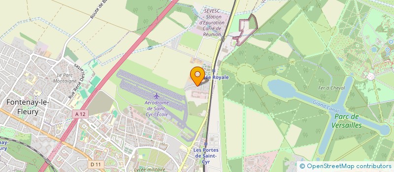 localisation de l'entreprise GMS CONCEPT à SAINT-CYR-L'ECOLE