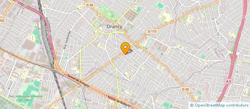 localisation de l'entreprise GMS ENERGIE à DRANCY