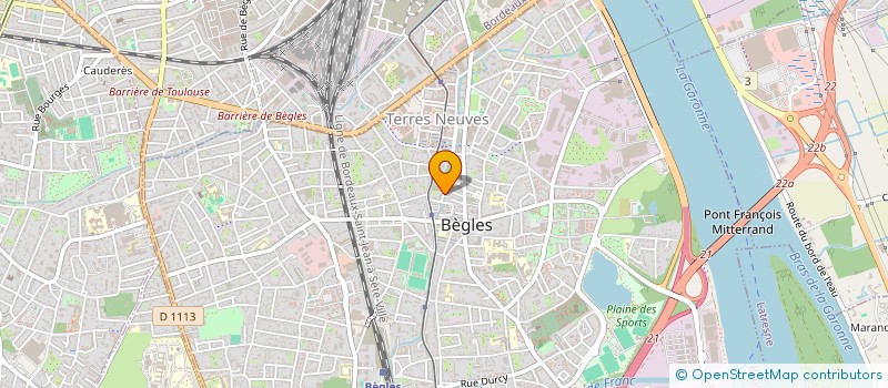 localisation de l'entreprise GMS ENERGIE à BEGLES