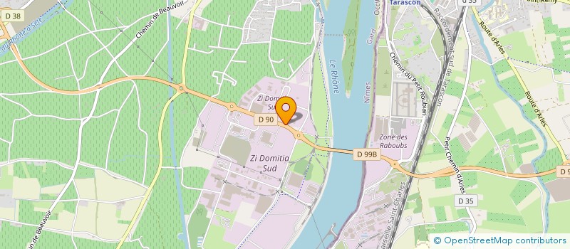 localisation de l'entreprise GMS-GREG MECA SERVICES à BEAUCAIRE