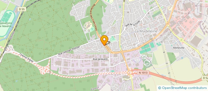 localisation de l'entreprise GMS GROUPE MULTISERVICES à EVREUX