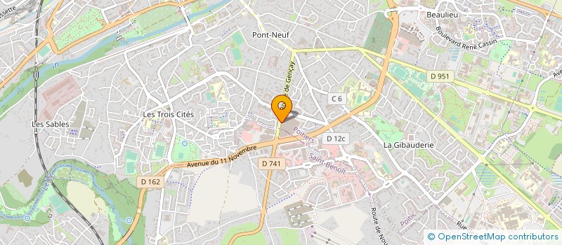 localisation de l'entreprise GMS IDF à PARIS