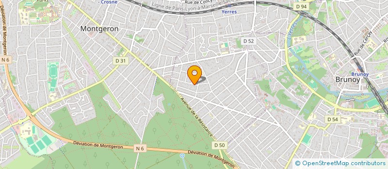 localisation de l'entreprise GMS IMMOBILIER  YERRES