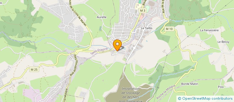 localisation de l'entreprise GMS OFFICE  SAINT-ETIENNE