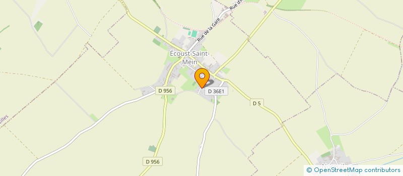 localisation de l'entreprise GMS PARTICIPATIONS  ECOUST-SAINT-MEIN