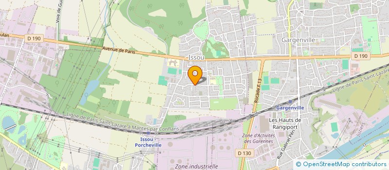 localisation de l'entreprise GMS SERVICES  ISSOU