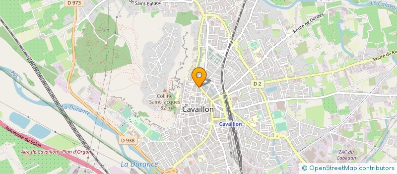 localisation de l'entreprise GMSA à CAVAILLON