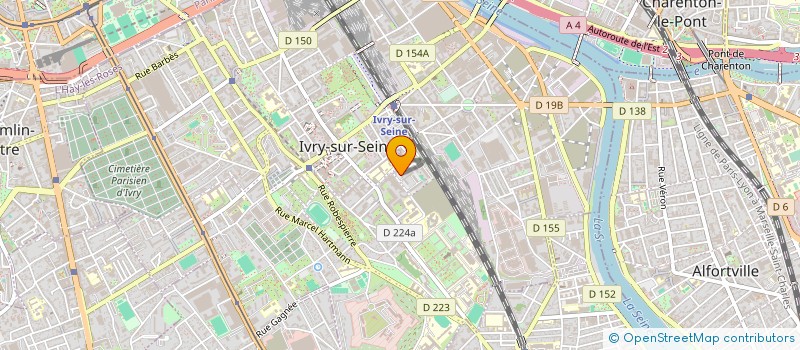 localisation de l'entreprise GMT 24H DE VIGIE SECURITE PRIVEE à IVRY-SUR-SEINE