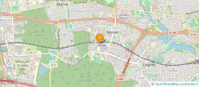 localisation de l'entreprise GMT  NOISIEL