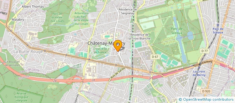 localisation de l'entreprise GMT-4  CHATENAY-MALABRY