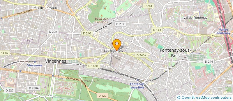localisation de l'entreprise GMT à FONTENAY-SOUS-BOIS