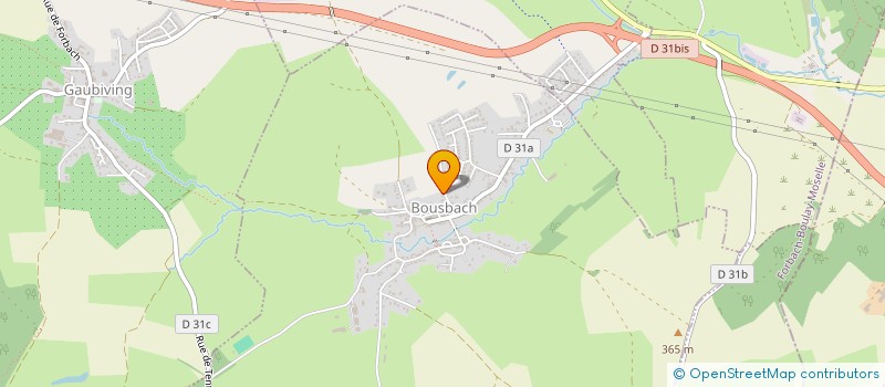 localisation de l'entreprise GMT  BOUSBACH