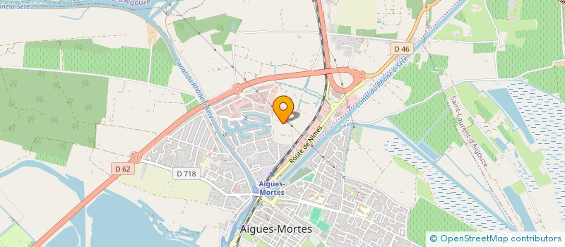 localisation de l'entreprise GMT AIGUES MORTES  AIGUES-MORTES