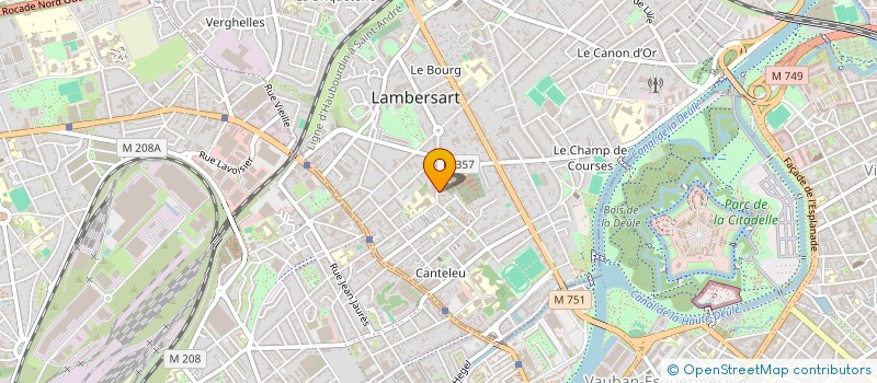 localisation de l'entreprise GMT CONSEIL à LAMBERSART