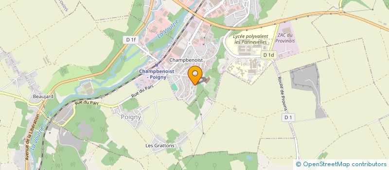 localisation de l'entreprise GMT DETECTION DE RESEAUX  PROVINS